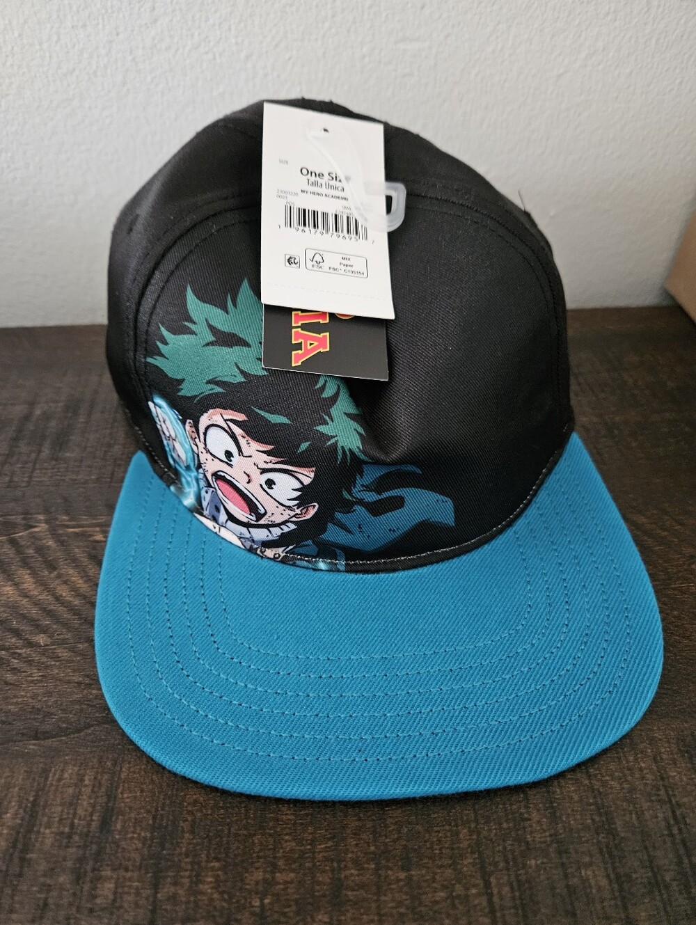 My Hero Academia Anime Snapback Hat Deku Izuku Midoriya